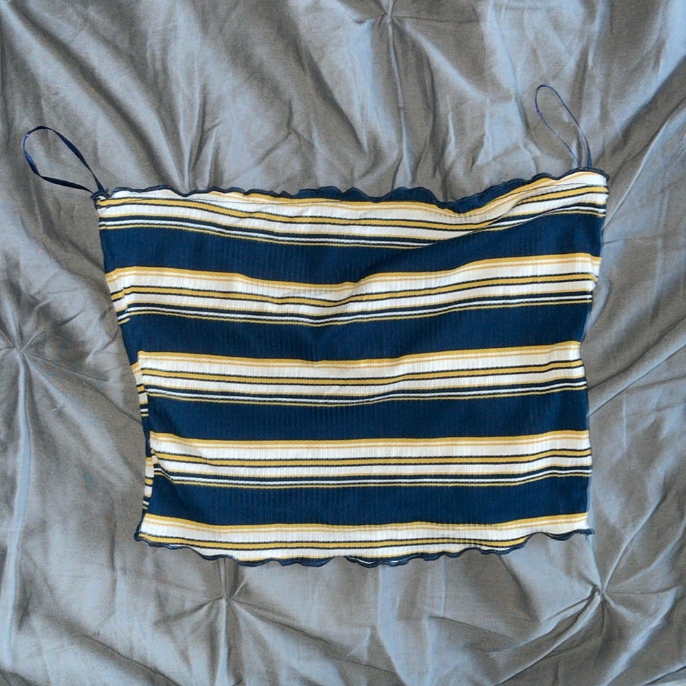 Stripped Tub Top